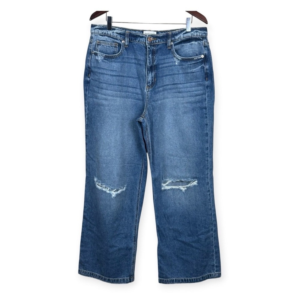 Sneak Peek Womens 90s Wide Leg Jeans High Rise Women's Size 32 NWT